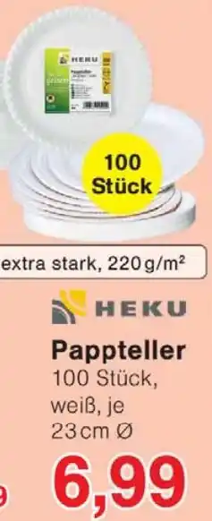Wiglo Wunderland HEKU Pappteller Angebot