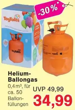 Wiglo Wunderland Helium Ballongas Angebot