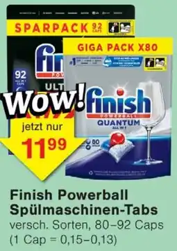 Wiglo Wunderland Finish Powerball Spülmaschinen-Tabs Angebot