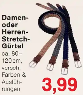 Wiglo Wunderland Damen oder Herren Stretch Gürtel Angebot