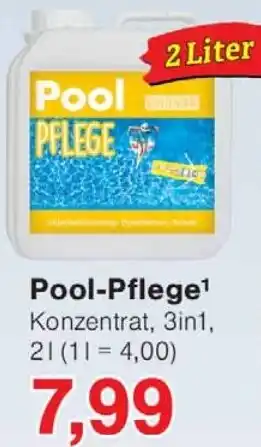 Wiglo Wunderland Pool-Pflege Angebot