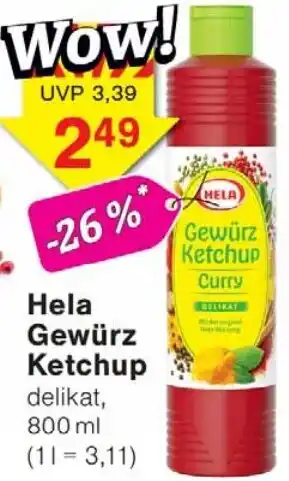 Wiglo Wunderland Hela Gewürz Ketchup Angebot