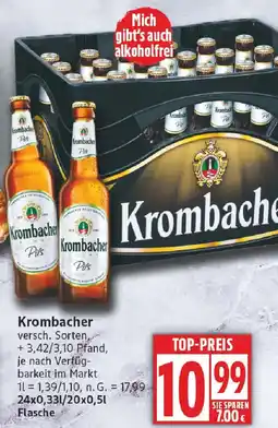 Edeka Krombacher Angebot