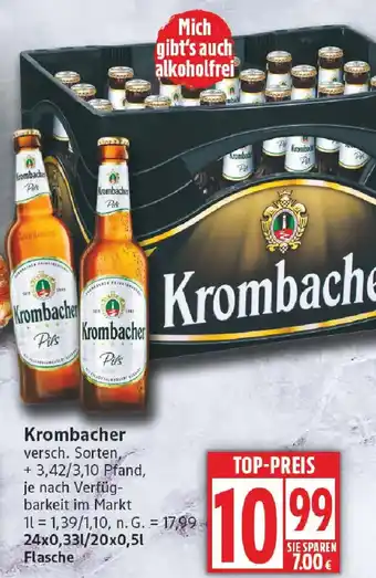 Edeka Krombacher Angebot