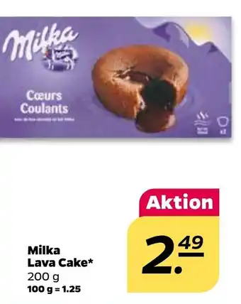 NETTO Milka Lava Cake 200g Angebot