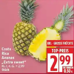 Edeka Costa Rica Ananas ,,Extra sweet" Angebot