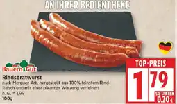 Edeka Bauern Gut Rindsbratwurst Angebot