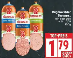 Edeka Rügenwalder Teewurst Angebot