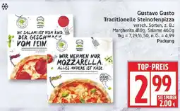 Edeka Gustavo Gusto Traditionelle Steinofenpizza Angebot