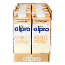 Netto Marken-Discount Alpro Sojadrink mit Vanille Geschmack 1 Liter, 8er Pack Angebot