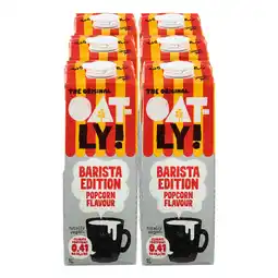 Netto Marken-Discount Oatly Haferdrink Barista Popcorn Flavour 1 Liter, 6er Pack Angebot