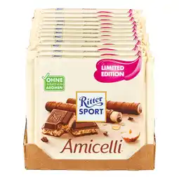 Netto Marken-Discount Ritter Sport Amicelli Tafelschokolade 100 g, 12er Pack Angebot