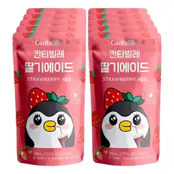 Netto Marken-Discount Cantabile Strawberry Ade 230 ml Beutel, 10er Pack Angebot