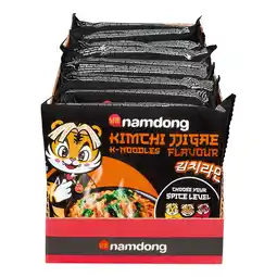 Netto Marken-Discount Namdong Instant-Nudelsnack Kimchi 120 g,10er Pack Angebot