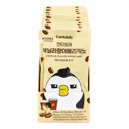 Netto Marken-Discount Cantabile Vanilla Americano Ade 230 ml Beutel, 10er Pack Angebot
