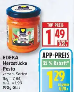 Edeka EDEKA Herzstücke Pesto Angebot