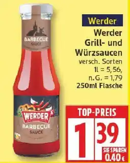 Edeka Werder Grill- und Würzsaucen Angebot