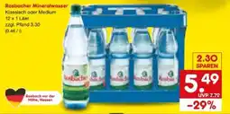 Netto Marken-Discount Rosbacher Mineralwasser Angebot
