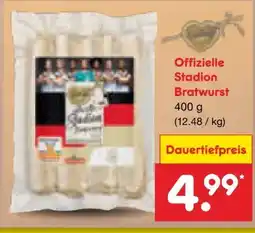 Netto Marken-Discount Lieblings Offizielle Stadion Bratwurst Angebot