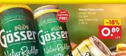 Netto Marken-Discount Gösser Natur Radler Angebot