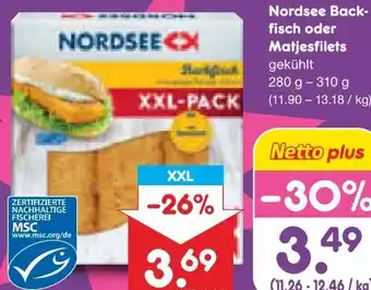 Netto Marken-Discount Nordsee Backfisch Angebot