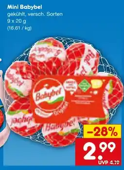 Netto Marken-Discount Babybel Mini Rolls Angebot