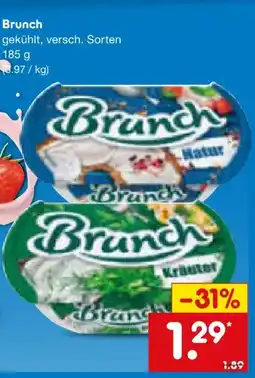 Netto Marken-Discount Brunch Brotaufstrich Angebot