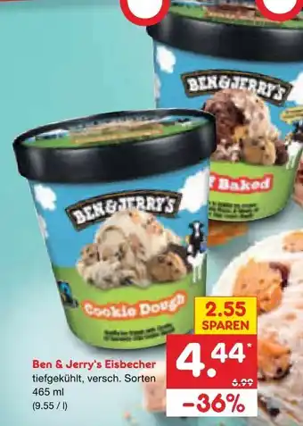 Netto Marken-Discount Ben & Jerry's Eisbecher Angebot