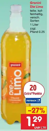 Netto Marken-Discount Granini Die Limo Angebot