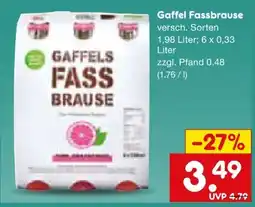 Netto Marken-Discount Bitburger Fass Brause Angebot