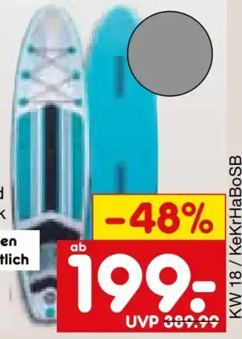 Netto Marken-Discount Aukai Stand-Up Paddle Board Angebot
