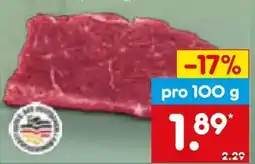 Netto Marken-Discount Gut Ponholz Hüftsteak vom Jungbullen Angebot