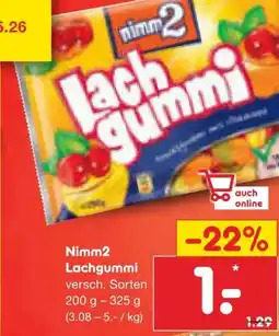 Netto Marken-Discount Storck Nimm2 Lachgummi Angebot