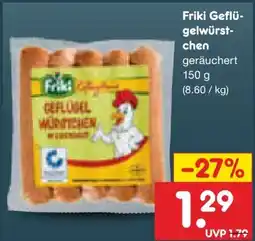 Netto Marken-Discount Friki Geflügelwürstchen Angebot