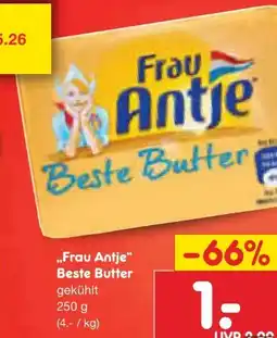 Netto Marken-Discount Frau Antje Beste Butter Angebot