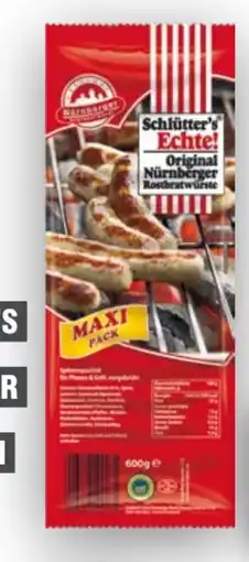 Handelshof Schlütters Original Nürnberger Rostbratwürstchen Angebot
