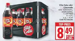 Edeka Vita Cola oder Limonade Angebot