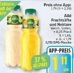 Edeka Albi Fruchtsäfte und Nektare Angebot