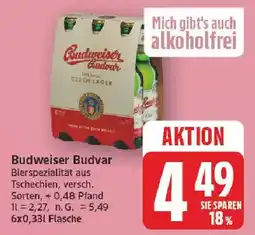 Edeka Budweiser Budvar Angebot