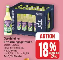 Edeka Gerolsteiner Erfrischungsgetränke Angebot