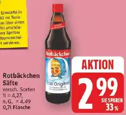 Edeka Rotbäckchen Säfte Angebot