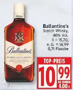 Edeka Ballantine's Angebot