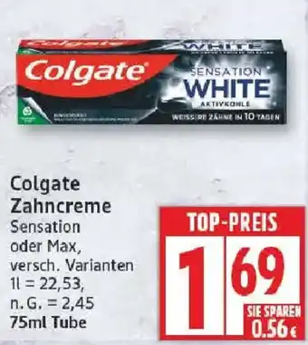 Edeka Colgate Zahncreme Angebot
