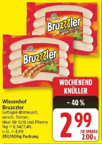Edeka Wiesenhof Bruzzzler Angebot