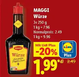 Lidl Maggi würze Angebot