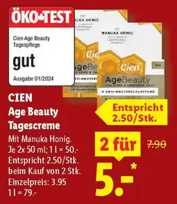 Lidl Cien Age Beauty Tagescreme Angebot