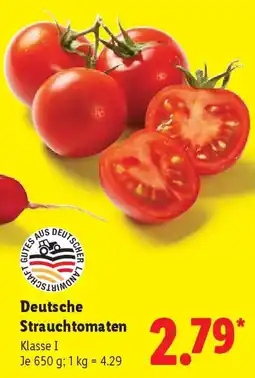 Lidl Deutsche Strauchtomaten Angebot
