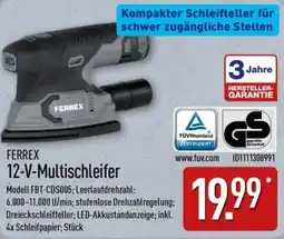 Aldi Nord FERREX 12-V-Multischleifer Angebot