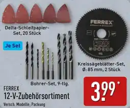 Aldi Nord FERREX 12-V-Zubehörsortiment Angebot