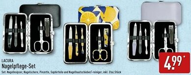 Aldi Nord LACURA Nagelpflege-Set Angebot